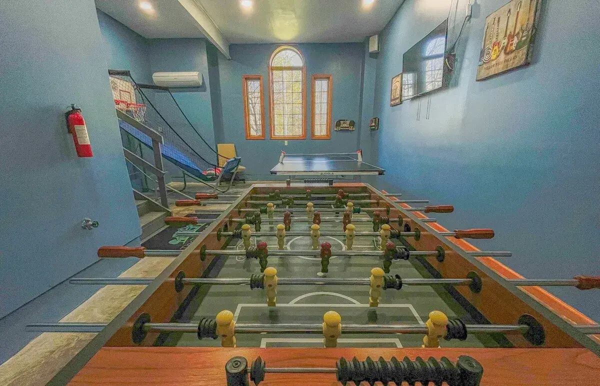 Foosball and ping pong